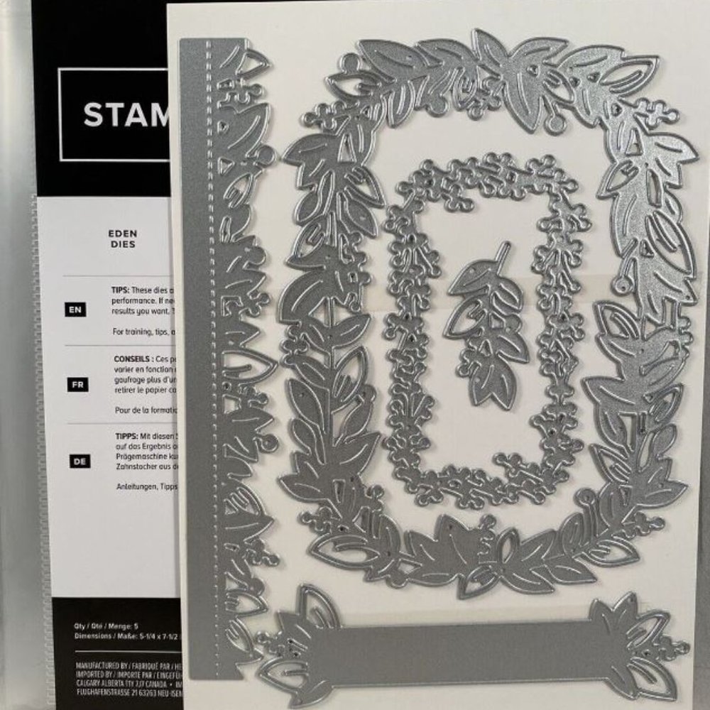 Stampin Up Eden Dies - NIP